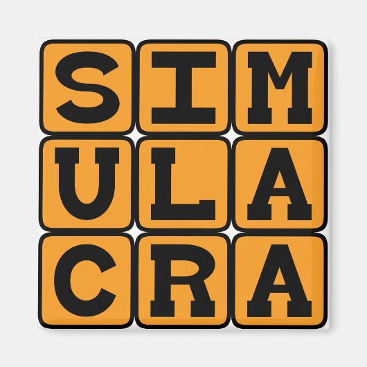 Simulacra, Representatie van Iets Magneet (Voorkant)