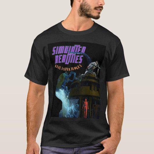 Simulated Realities Real Experiences Matrix T-shirt (Voorkant)