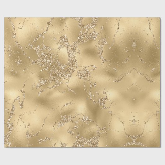 Simulatie van goudolie en glittertextuur cadeaupapier (Vlak)