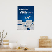 Simulatie zonder grenzen poster (Keuken)