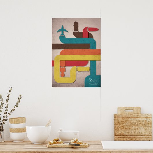 Simulatielijn Poster (Keuken)