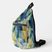 Simultaan venster 1912 door Robert Delaunay Sling Bag (Rechterhoek)