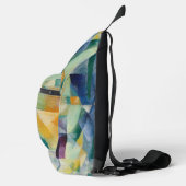 Simultaan venster 1912 door Robert Delaunay Sling Bag (Rechts)