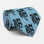 Sin Bin Citizen Hockey Blue Stropdas (Opgerold)