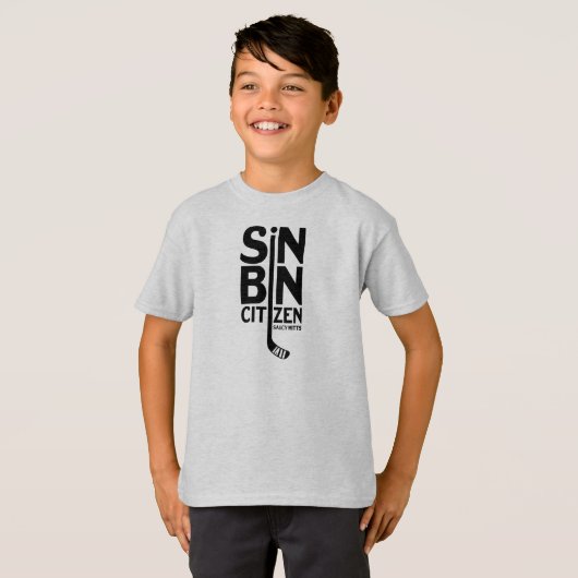 Sin Bin Citizen Hockey T-shirt (Voorkant volledig)