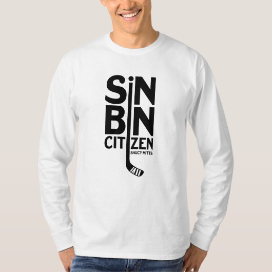 Sin Bin Hockey T-shirt (Voorkant)