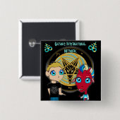 SIN BUTTON (Voorkant /achterkant)