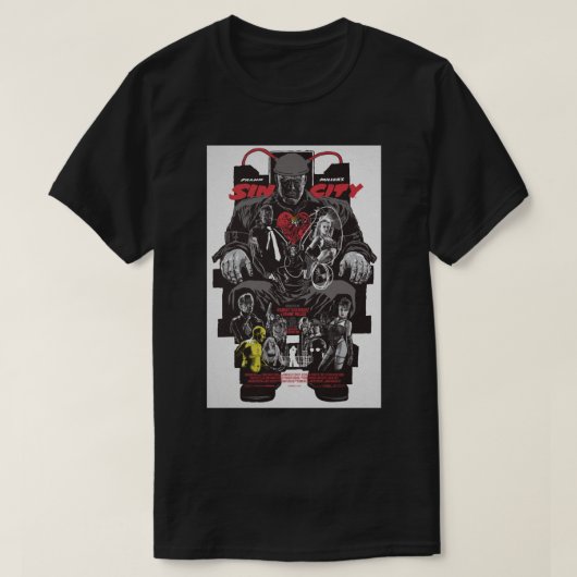 SIN CITY FILM T-SHIRT (Design voorkant)