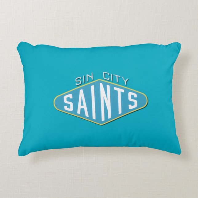 Sin City Saints Accent Kussen (Voorkant)