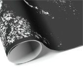 Sin City Style Vrouw - Op Zwarte Achtergrond Cadeaupapier (Rol Hoek)