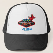 Sin City Trucker hat Trucker Pet (Voorkant)
