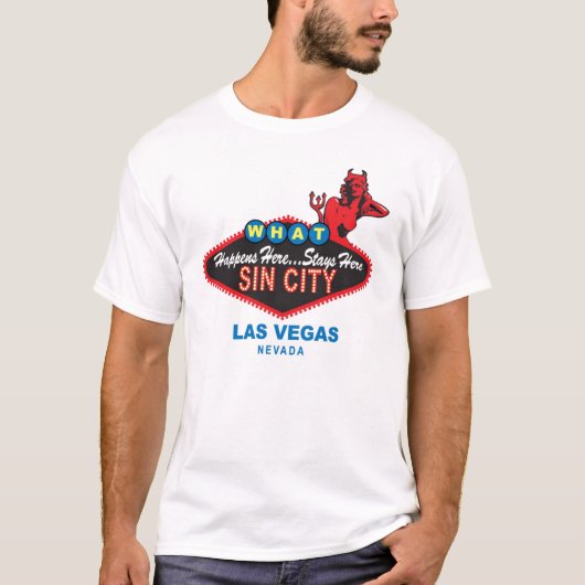 Sin City Vegas T-shirt (Voorkant)