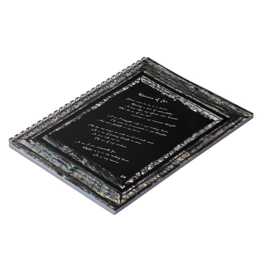 Sin-dromen Notitieboek (Linkerzijde)