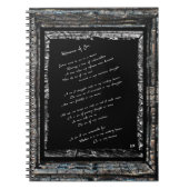 Sin-dromen Notitieboek (Voorkant)