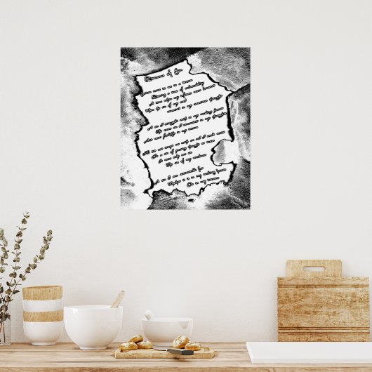 Sin-dromen Poster (Keuken)