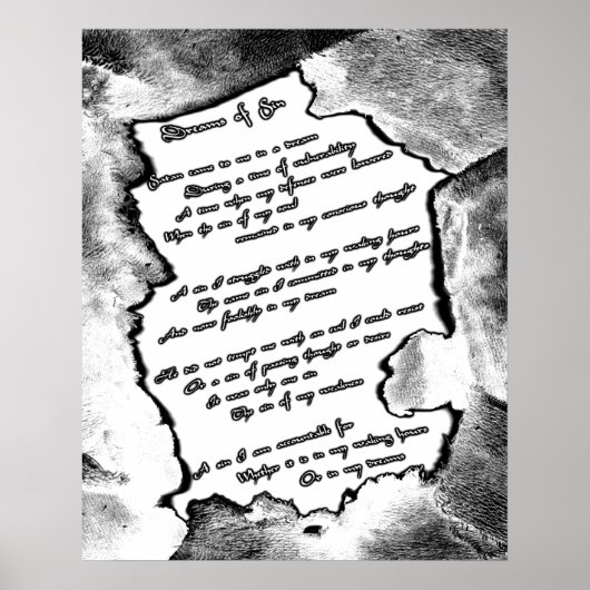 Sin-dromen Poster (Voorkant)