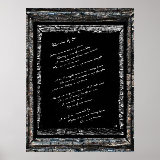 Sin-dromen Poster (Voorkant)