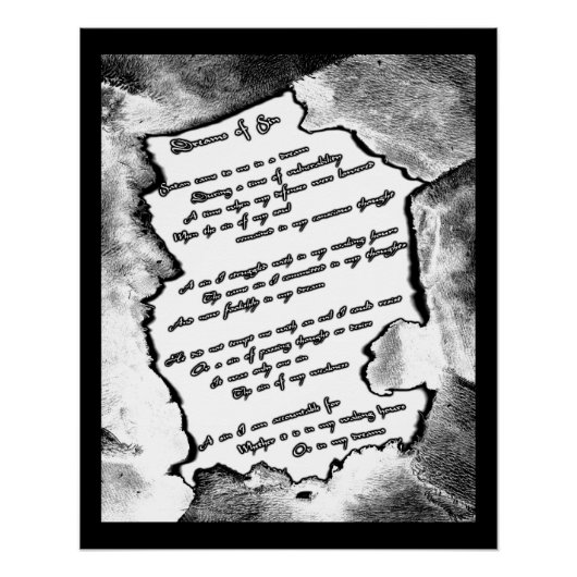 Sin-dromen Poster (Voorkant)