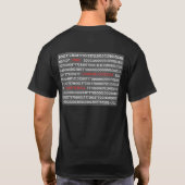 Sin Firewall T-shirt (Achterkant)