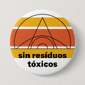 Sin resíduos tóxicos Button (Voorkant)