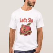 Sin Snake en Apple T-shirt (Voorkant)