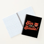 Sin with a Smile Notitieboek (Binnen)
