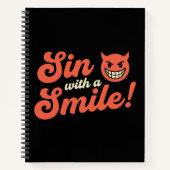 Sin with a Smile Notitieboek (Voorkant)