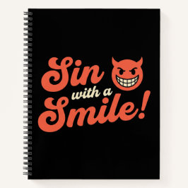 Sin with a Smile Notitieboek
