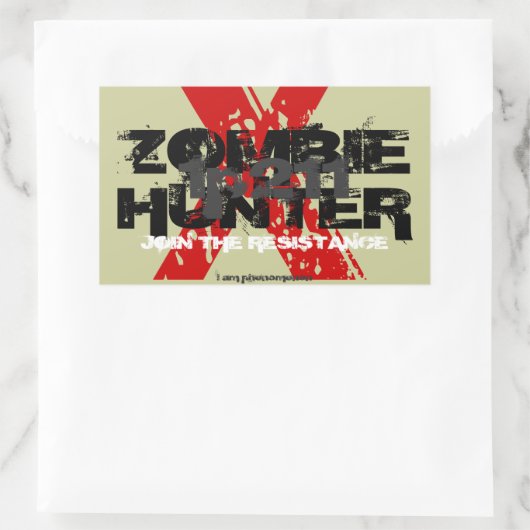 SIN WORLD-STICKER RECHTHOEKIGE STICKER (Tas)