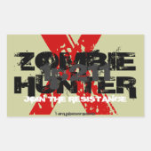 SIN WORLD-STICKER RECHTHOEKIGE STICKER (Voorkant)