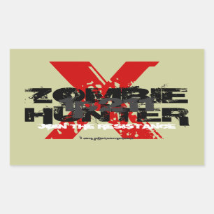 SIN WORLD-STICKER RECHTHOEKIGE STICKER