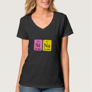 Sina periodiek table name shirt