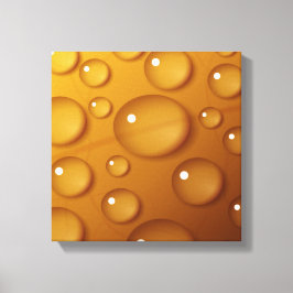 Sinaal Waterdruppel Textuur Canvas Afdruk