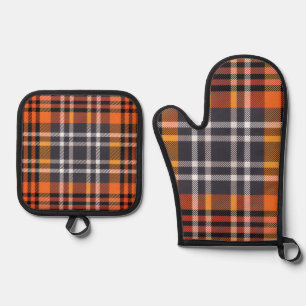 Sinaarherfst Plaid Ovenwant & Pannenlap Set