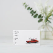 sinaasappel 1969 visitekaartje (Staand voorkant)