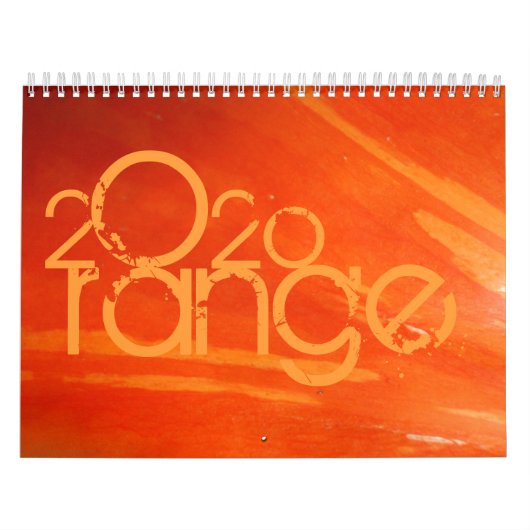 Sinaasappel 2020 - kalender (Hoes)