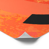 Sinaasappel 30 decennium van de geboorte poster (Hoek)