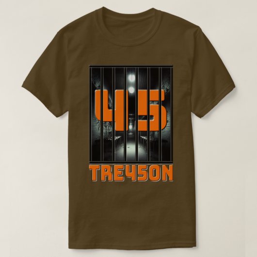 Sinaasappel 45 TRE45ON T-shirt (Design voorkant)