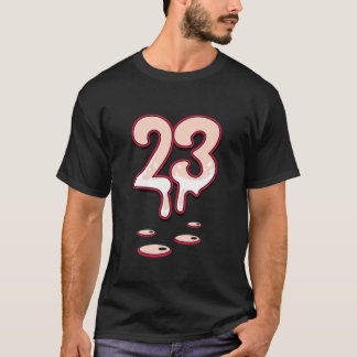 Sinaasappel 5S-T-shirt met laag Arctisch gebied na T-shirt