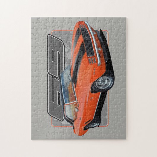 Sinaasappel 69 Spier Legpuzzel (Verticaal)