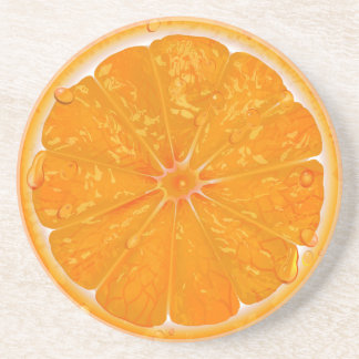 SINAASAPPEL 6 ZANDSTEEN ONDERZETTER