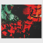 Sinaasappel abstract inpakpapier, Helderheidsgenot Cadeaupapier (Vlak)