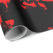 Sinaasappel abstract inpakpapier, Helderheidsgenot Cadeaupapier (Rol Hoek)