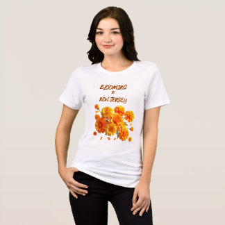 SINAASAPPEL AFRIKAANSE BLOEM WIT SINAASAPPEL LENTE Tri-Blend SHIRT