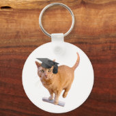 Sinaasappel Afstudeerder Sleutelhanger (Voorkant)