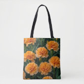 Sinaasappel Anjers Afbeelding No. 2 Tote Tas (Voorkant)