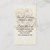  sinaasappel bakkerij bakkerij bakkerij visitekaartje (Achterkant)