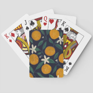 Sinaasappel, ben je blij pokerkaarten
