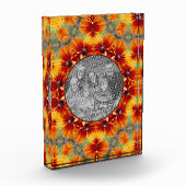 Sinaasappel Black Eyed Susan Daisy Voeg toe Fotoblokken (Links)