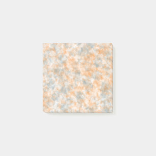 Sinaasappel & Blauw Terracotta Waterverf Trendy Ka Post-it® Notes